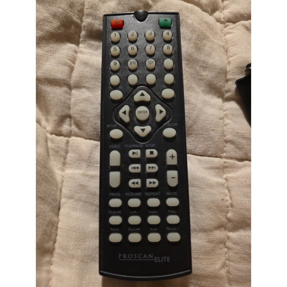 Proscan Elite QF-X898‎ DVD Player Remote Control